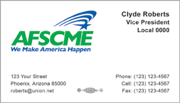 union business card