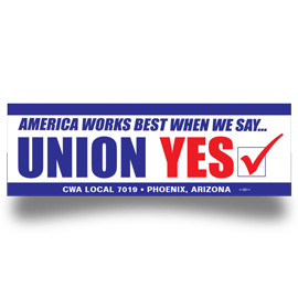 Union Bumper Stickers
