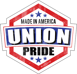 Union Pride Hard Hat Sticker