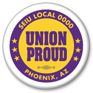 Union Proud Button